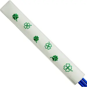 Golf Alignment Stick Cover Case Holder Hold at Least 3 Sticks Lucky Clover  Design
