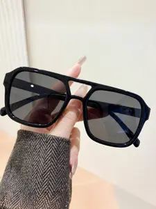 Unisex Y2K Fashion Glasses, Trendy Beach Eyewear, Retro Classic Style, Durable Streetwear Accessory, Perfect for Daily Wear, Parties, Gifts, Beach Holidays