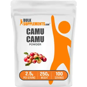 BulkSupplements - Camu Camuu Powder - Immune - Energy Boost - 100g-1kg - 2.5g per Serving