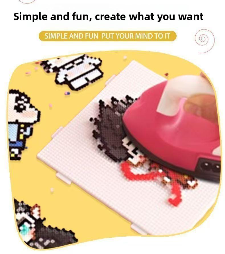 DIY bead craft kit for children, 3D bead supplementary beads, high-quality mard fusion beads