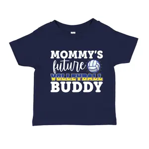 Mommy's Future Volleyball Buddy Baby Bodysuit One Piece Or Toddler T-Shirt Volleyball Baby Clothes, Volleyball Mom Gift, Mothers Day Gift