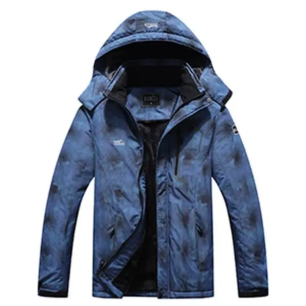 Men's Ski Jacket Warm Winter Waterproof Windbreaker Hooded Raincoat Snowboarding Jackets