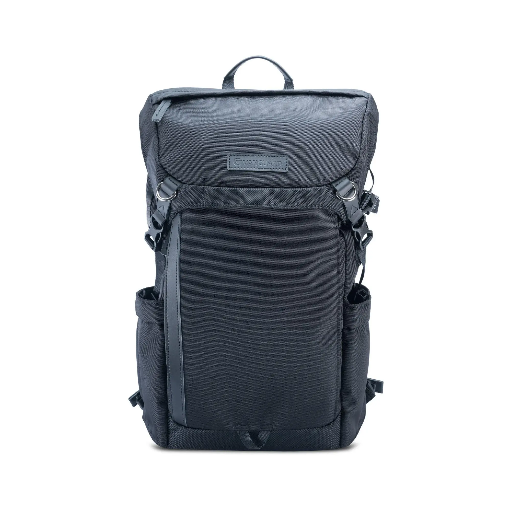 Vanguard VEO GO 46M BK Camera Backpack - Black, 15" Slim Laptop, Tripod & Smartphone Compatible, Secure Rear Access, Total Coverage Rain Cover, 2 Year Warranty