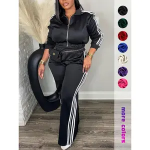 Women's sports suit, spring and autumn casual long sleeved zipper jacket and pants set, women's daily clothing, streetwear sports suitRAIMENTRY