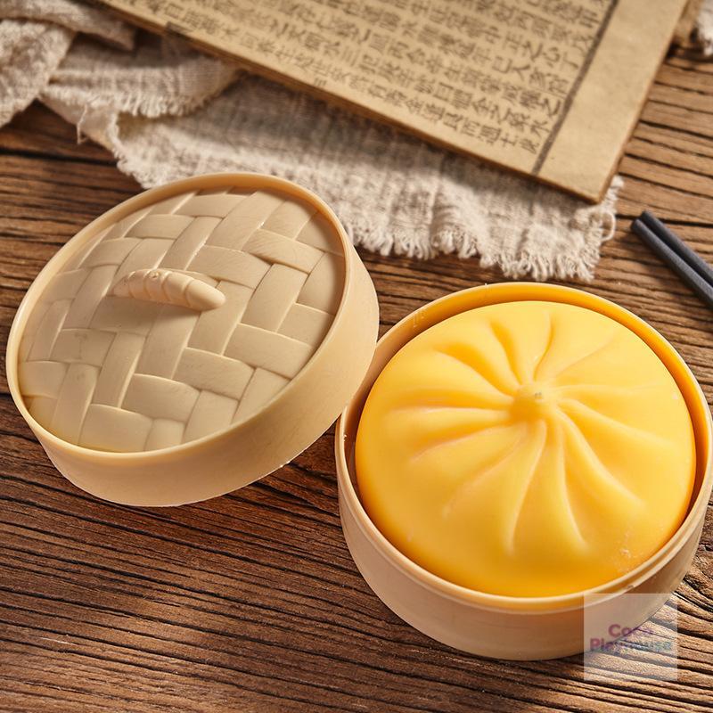 4-Pack, 2-Pack, Galaxy Dumpling Toy Squishy - Mystery Bun Fidget Toy, Soft TPR Material, 3.35" x 2.17", Stress Relief, Random Style per Pack Sleep Aid and Stress Relief super rare glitter