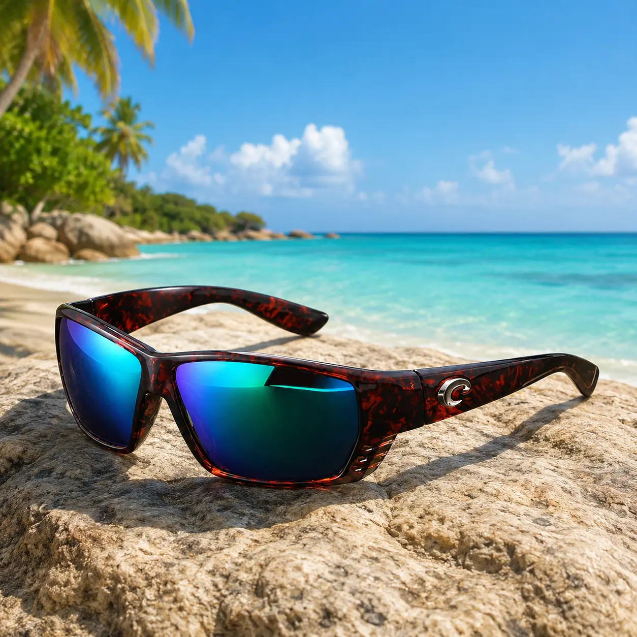 Costa Diego 580P Polarized Sunglasses Fishing Boating Outdoor UV400 Men Shades
