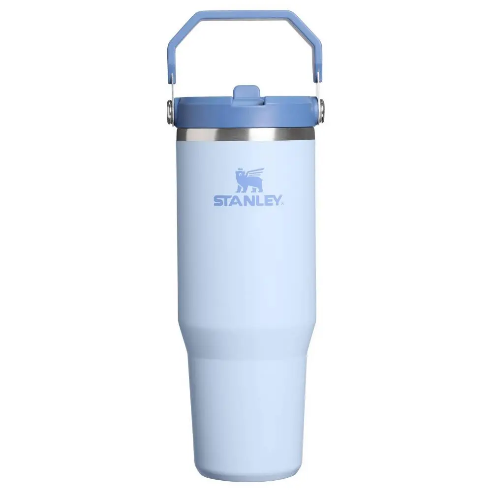 Stanley Stainless Steel Ice Flow Flip Straw Tumbler Light Denim