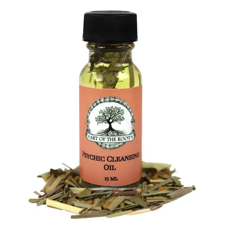 Psychic Cleansing Oil for Negativity, Purification and Psychic Protection | Art Of The Root