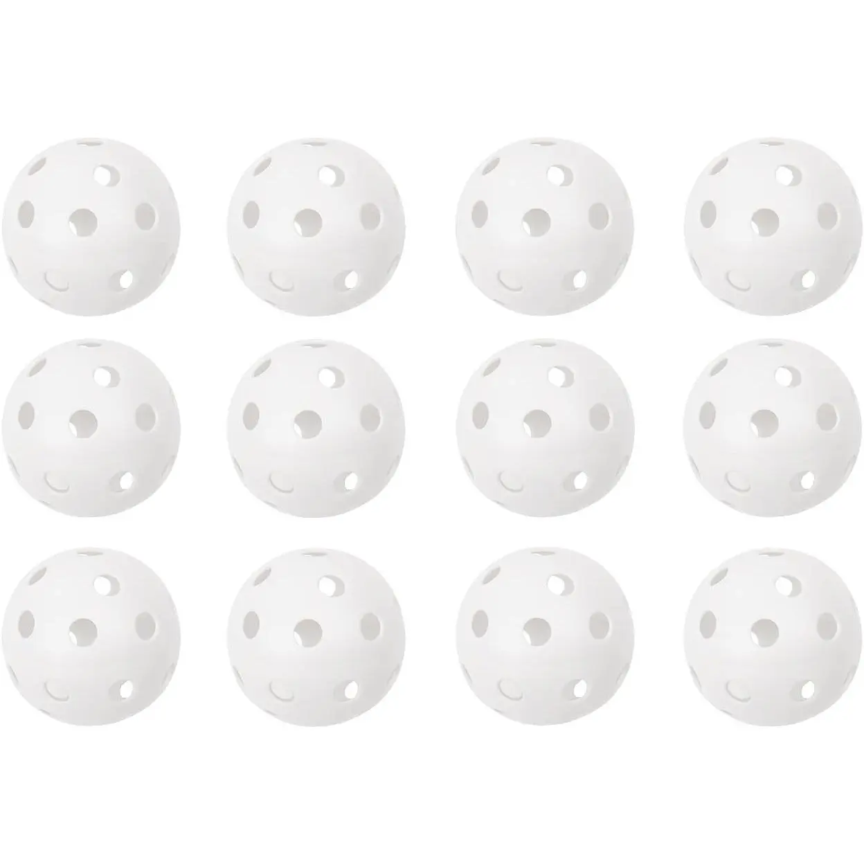 Hollow Plastic Baseball Set – Lightweight Training Balls for Kids, Teens & Beginners – Safe for Indoor & Outdoor Batting Practice