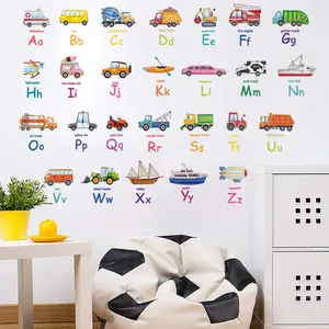 A set of two English letter car wall stickers for bedroom and living room background wall home decoration, Decorative Stickers, self-adhesive M11022-ZY