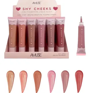 3-pc Shy Cheeks-high pigmented liquid blush-Amuse-Cosmetics sets