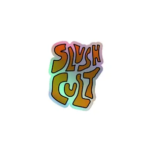 STACKED HOLOGRPAHIC STICKER