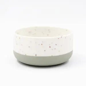 Silicone Bowl - Desert Sage/Brown Speckle