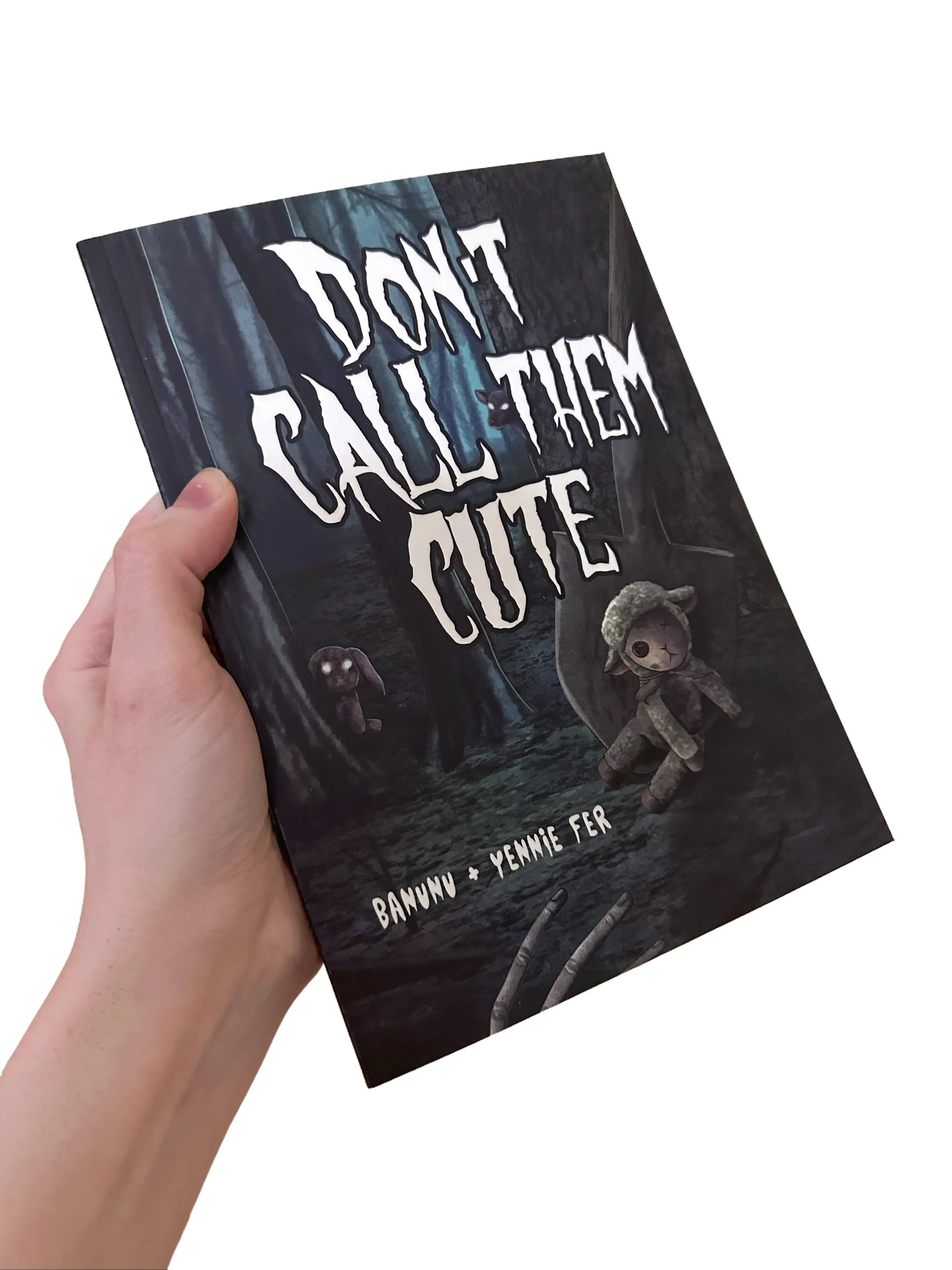 Don't Call Them Cute Misfit Edition BORDER SCUFFED Novel by Yennie Fer and Banunu For Horror Mystery YA Book Lovers