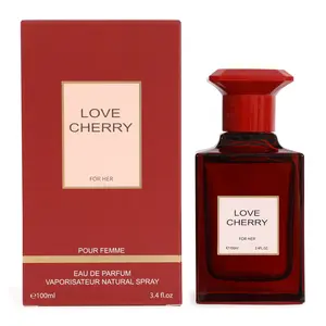 Love Cherry Eau de Parfum Spray - Sweet Cherry Almond Vanilla Perfume 100ml/3.4oz - Women's Fragrance Love Cherry Eau de Parfum Spray - Sweet Cherry Almond Vanilla Perfume 100ml/3.4oz - Women's Fragrance