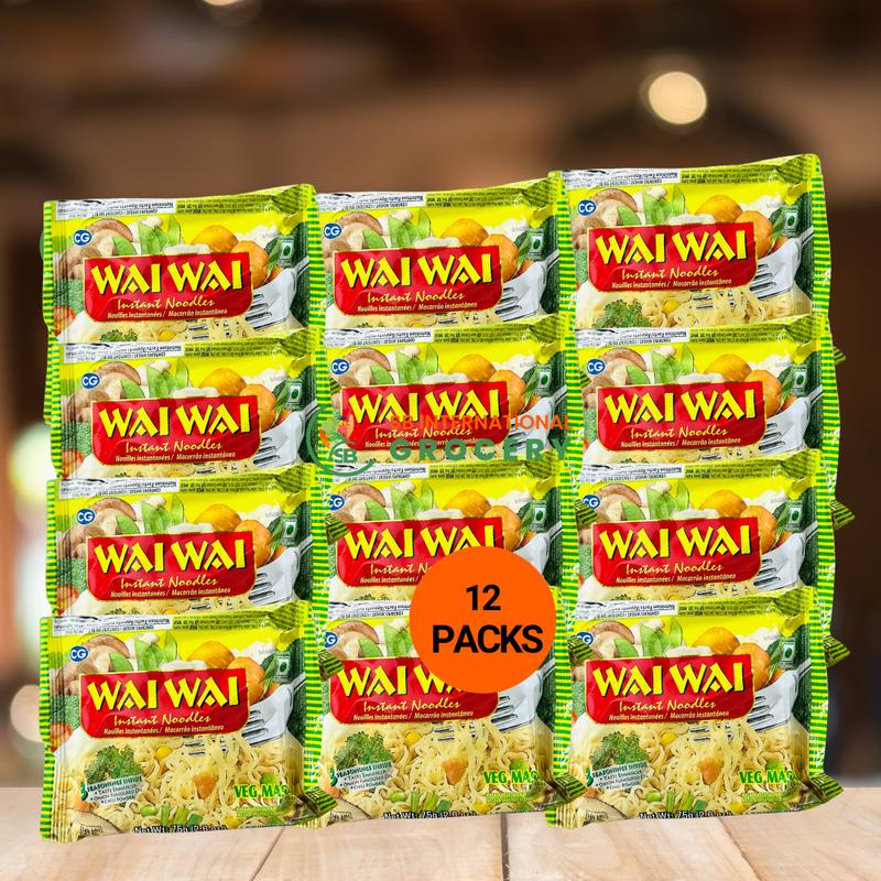 Veg Wai Wai Instant Noodles Ready To Eat Vegan Healthy