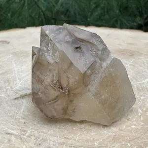 Brazilian Smoky Elestial Crystal for Grounding Energy
