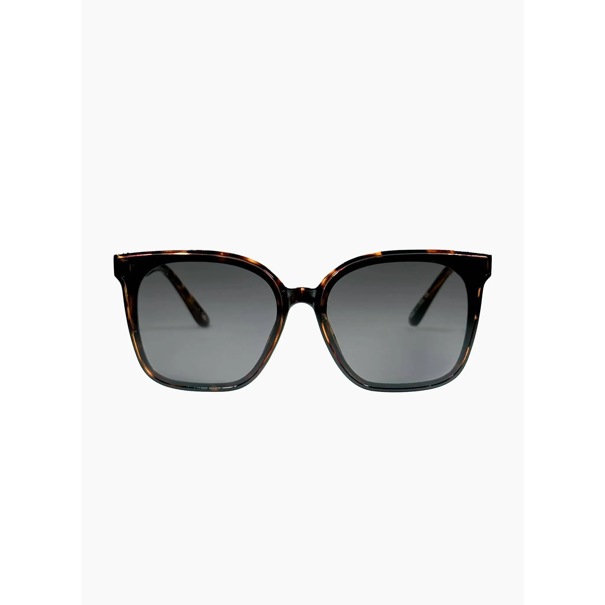 OTRA Betty Tortoiseshell Oversized Wayfarer Sunglasses - Full Rim, Gradient Smoke Lenses, 100% UV Protection, 80s-90s Vintage Brown, Stylish Accessories, Eye Fashion, Sunglasses for Driving, Unisex