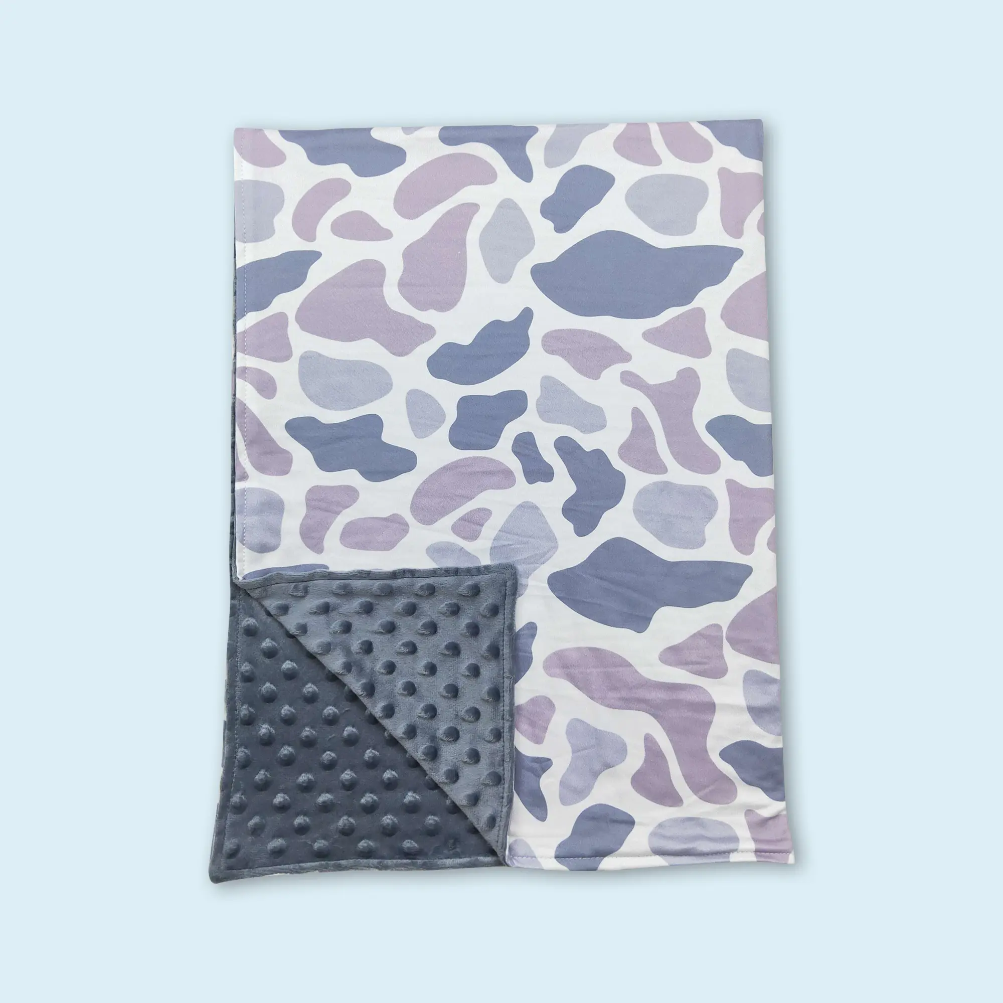 Grey camo baby kids soft blankets Grey camo baby kids soft blankets