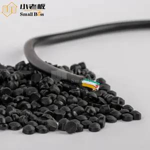 Insulated Wire Cable Grade Insulation Soft Black Red Green PVC Compound Granules Sheathing