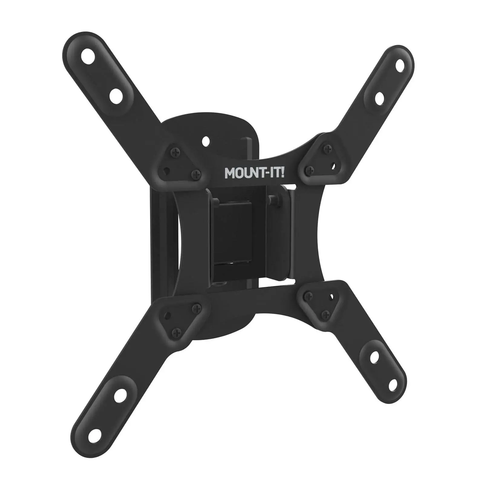 Mount-It! Compact Full Motion TV Wall Mount for 19”-50” Screens, Supports up to 44 lbs, 60° Swivel & Tilt, Low-Profile Design – VESA 75x75 to 200x200, Ideal for RV, Home, or Office