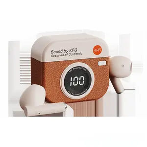 Wireless In-Ear Noise Canceling Bluetooth Earbuds with LED Power Display for Esports Gaming