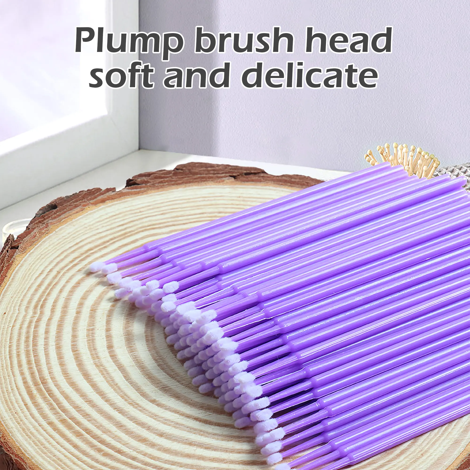200 Counts miniature applicators, multi-use sticks for makeup and device cleaning