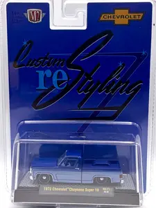 M2 Machines 1973 Chevrolet Cheyenne Super 10 Custom ReStyling - 1:64 Scale Model HS71 25-32