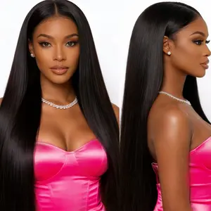 Aripola 5x5 HD Lace Wear & Go Wig Human Hair Straight 200% Density Pre Plucked Natural Hairline No Glue Beginner Friendly For Black Women