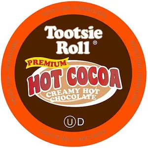 Two Rivers Coffee Tootsie Roll Premium Creamy Hot Chocolate K-Cup Pods 40-Count