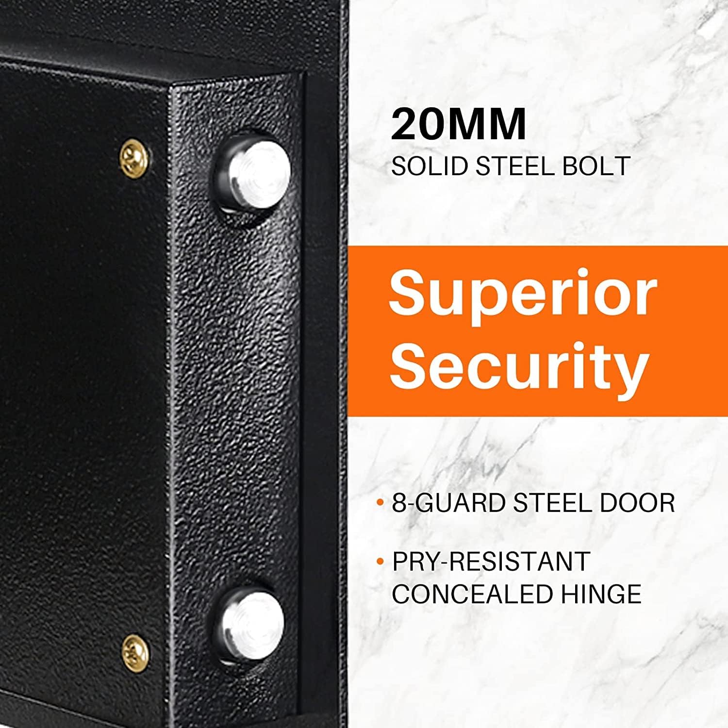 Mini Electronic Password Safe, Anti-theft Storage Lock Box, Ideal for Home Dorm Office Valuables Keeping, No Batteries