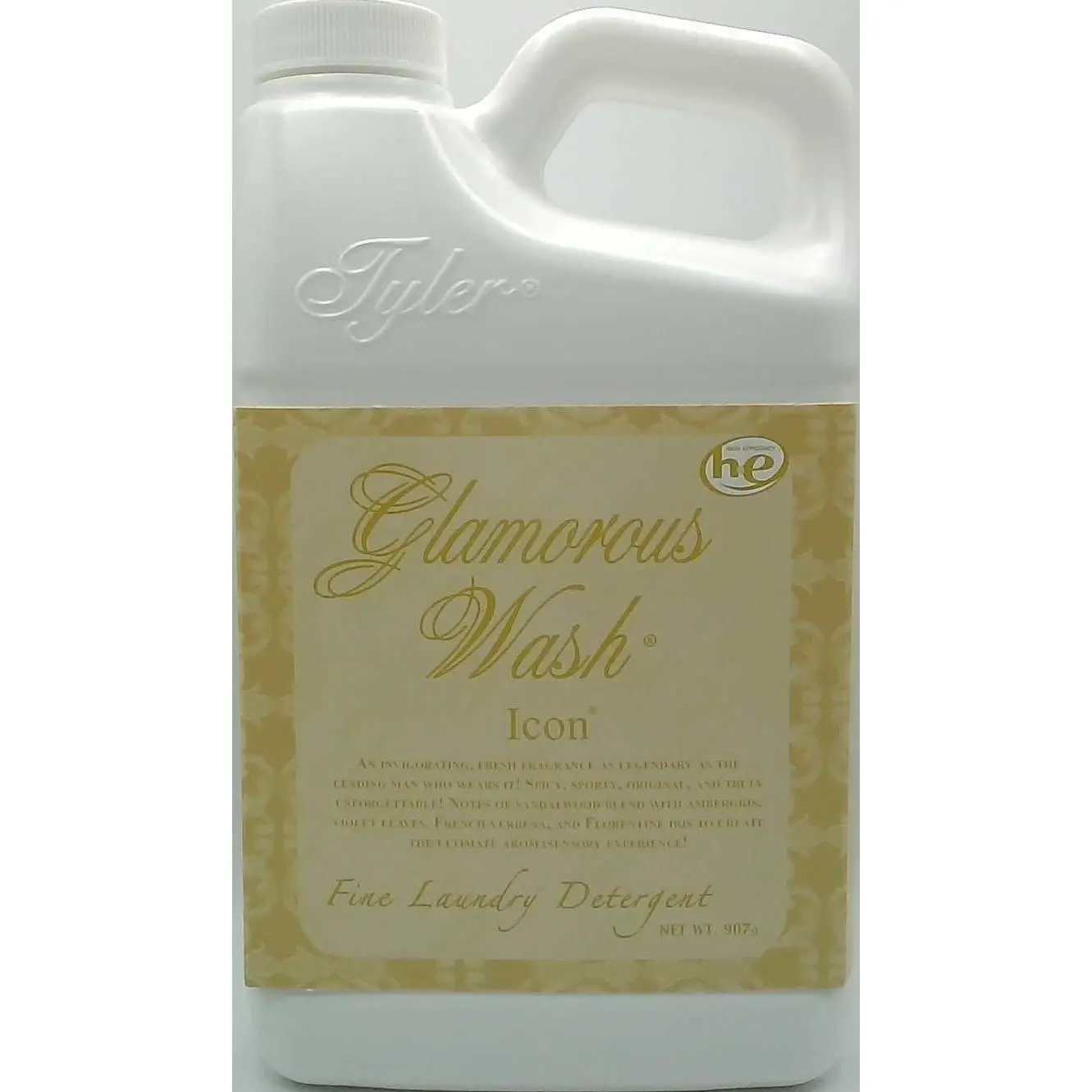 Tyler Candle Company Glamorous Wash Scented Detergent - Icon Scent, Fresh Scent, 907g/32oz Household Cleaner for Spotless Clean, Softens Fabrics