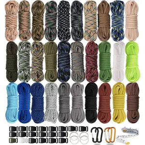 550 Paracord Type III -  Paracord Bracelet Rope Kits - Tent Rope Parachute Cord Combo Crafting Kits, Many Colors of Outdoor  Rope -