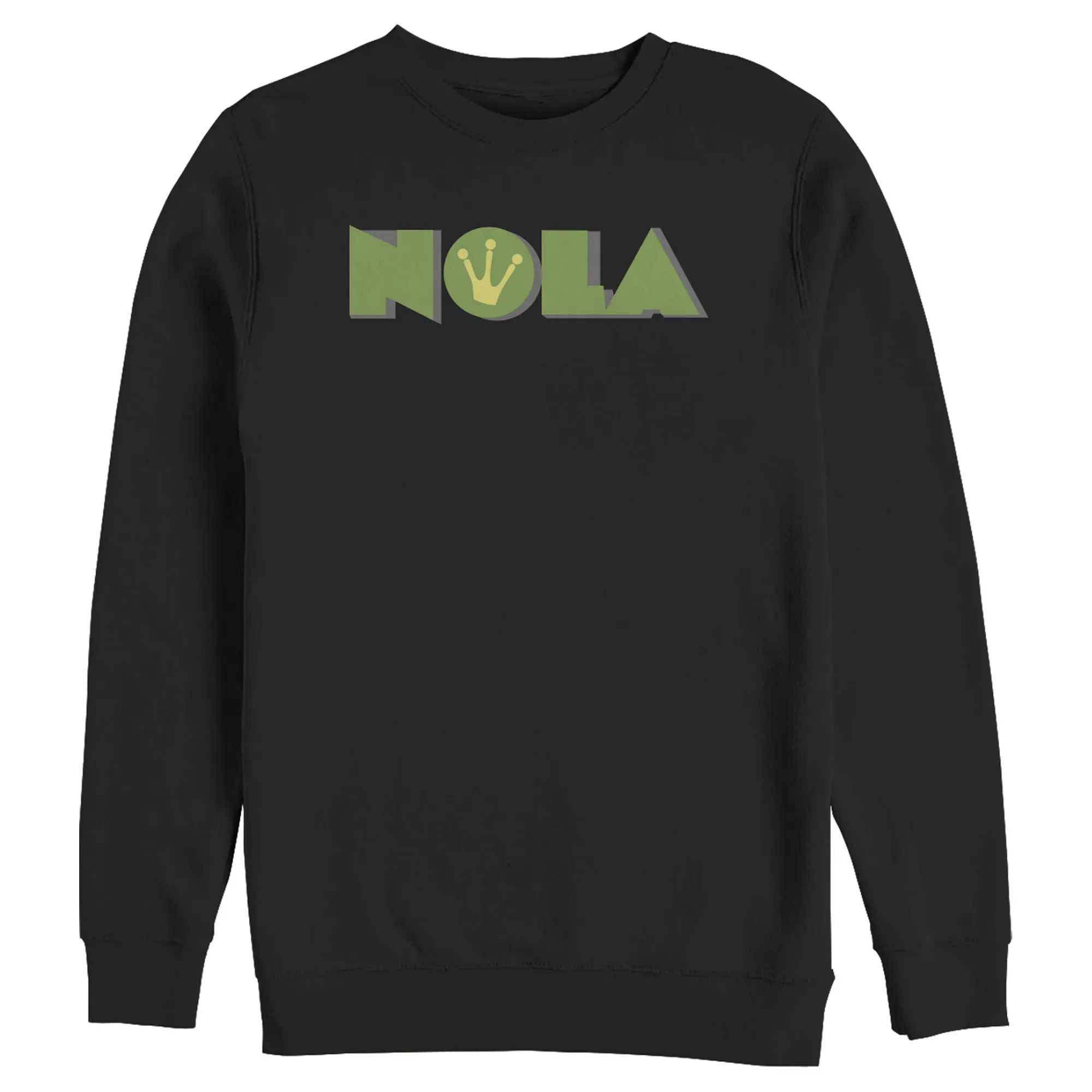 Men's Stylish Ralph Breaks the Internet Tiana Nola Graphic Pullover Sweatshirt - Long Sleeve, Round Neck, All Season Casual Menswear Top