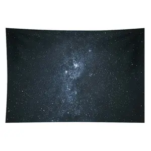 1pc Ultra-Large Minimalist Starlit Sky Milky Way Natural Landscape Aesthetic Wall Tapestry - Cool Decoration, Birthday Gift, Free Hanging Clips, Suitable for Living Room, Bedroom