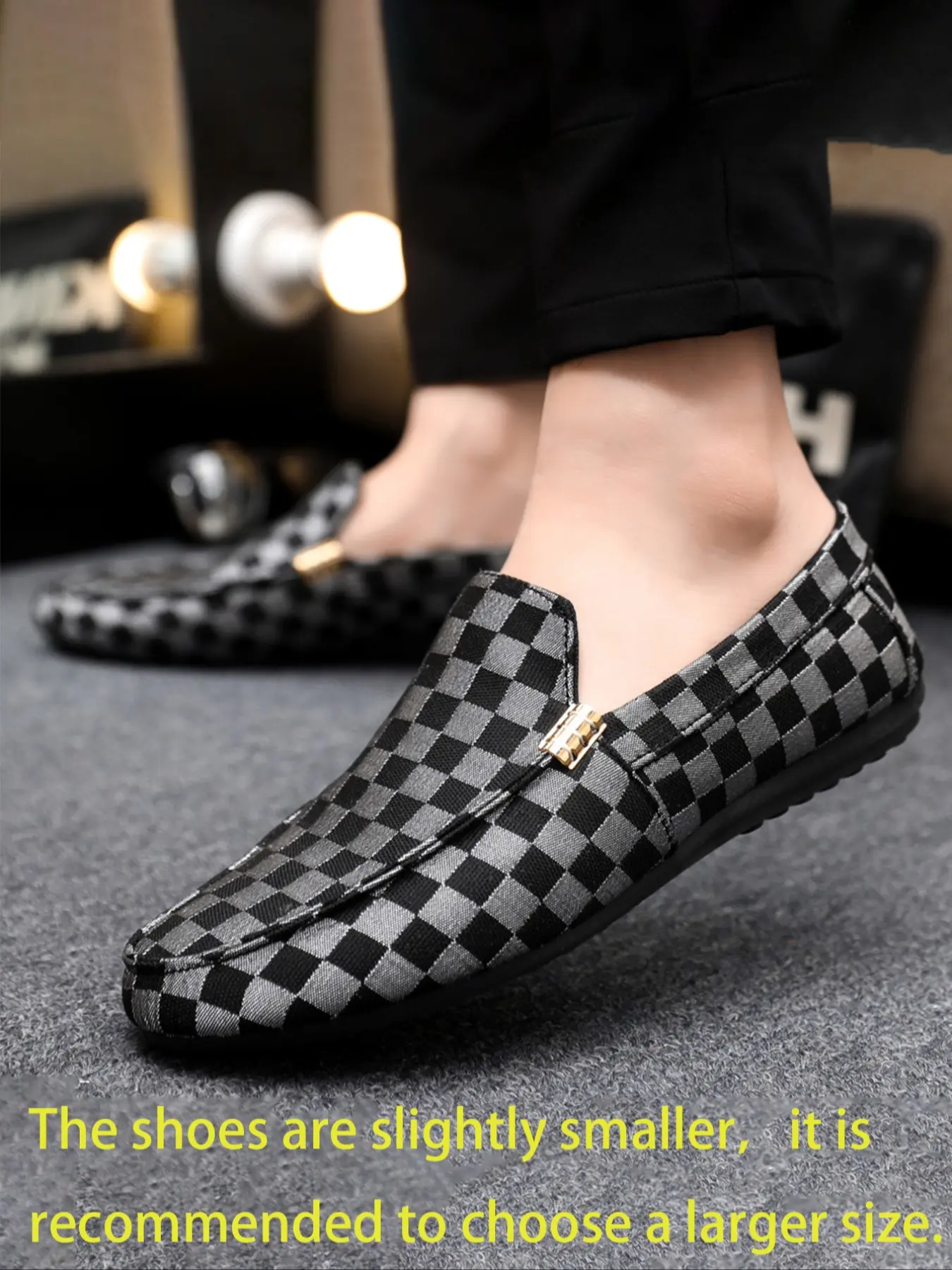 Men's Breathable Slip-On Flat Loafers, Elegant Plain Loafers, PU Leather Casual Walking Shoes, Business Style, Rubber Sole, All Seasons, Perfect for Valentine's Day & Halloween, Footwear, Faux Leather Loafers, Durable Casual Shoes, Elegant Casual Shoes