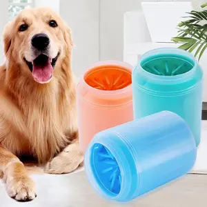Somna Pets™ Dog Paw Cleaner Cup – Portable Mud & Dirt Paw Washer for Dogs