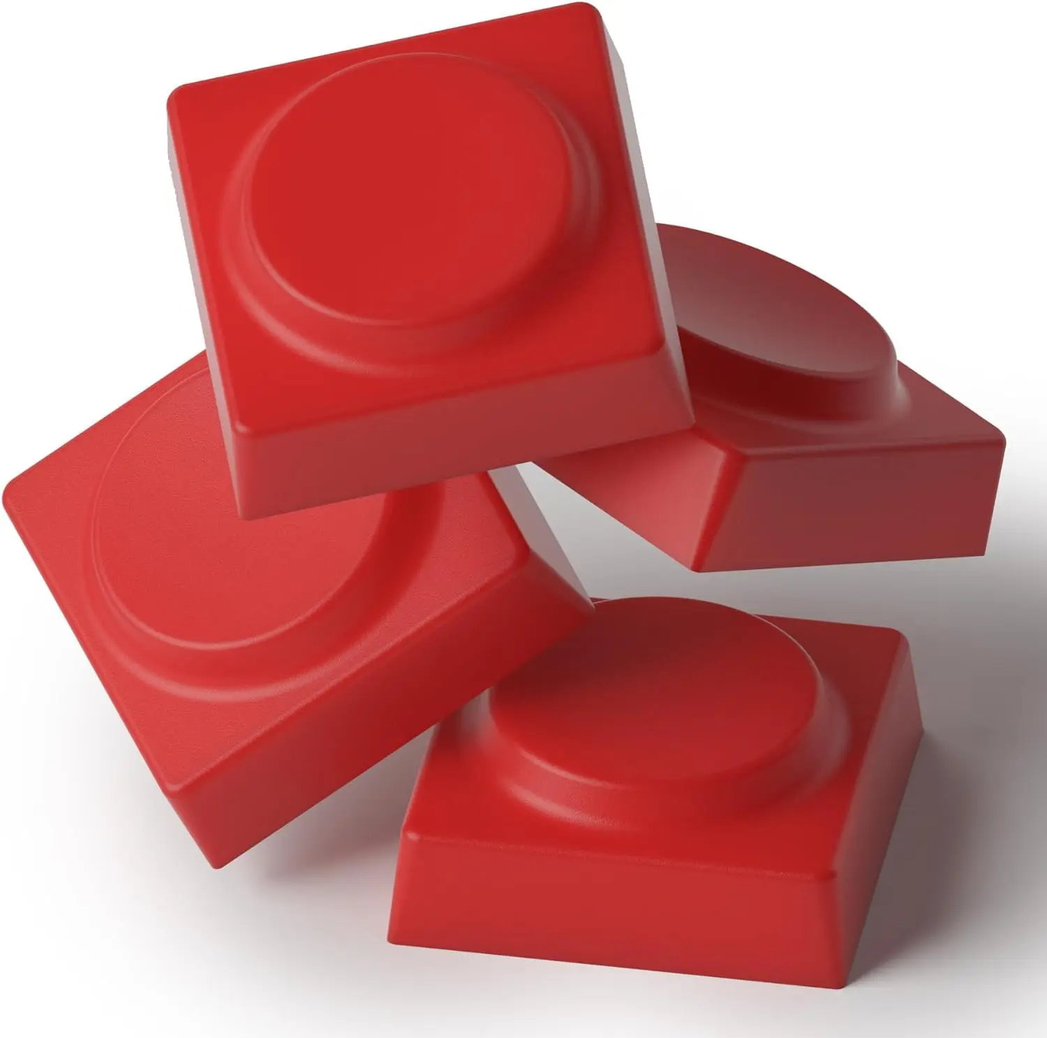 Stock Quality DOYS Toys KEYCAPS Clear Frosted PC Keycaps (B KIT,PBT Red)