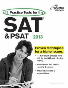 USED-11 Practice Tests for the SAT and PSAT, 2013 Edition (College Test Preparation) by Princeton Review (Paperback)