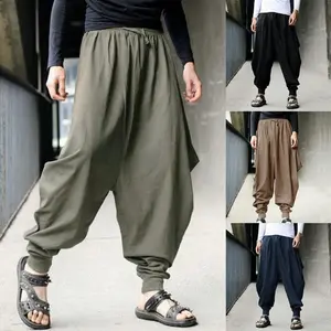 2025 Harem Pants Men's Retro Casual Original Design Cool Harem Pants Baggy Pants Baggy Pants