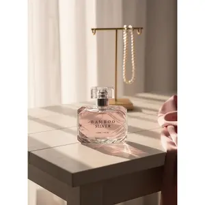 Bamboo Silver Eau de Parfum for Women – Woody Floral Perfume with Fresh Citrus Notes | Elegant Feminine Fragrance 100ml