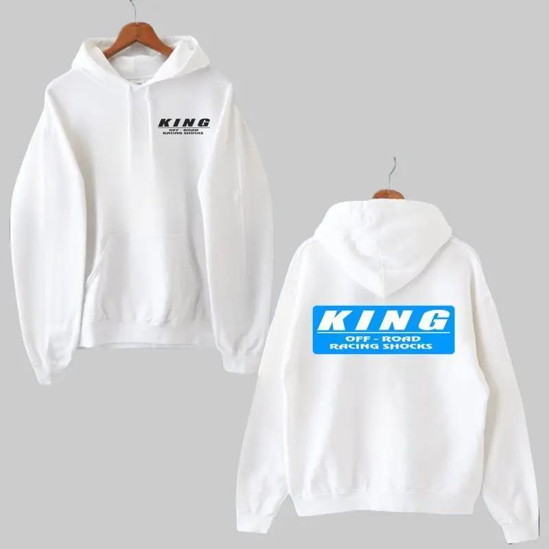 King Off Road Racing Shocks Logo 2 Side Hoodie, Men Shirt, Racing Gift, Gift for Men, Casual Hoodie for Men & Women