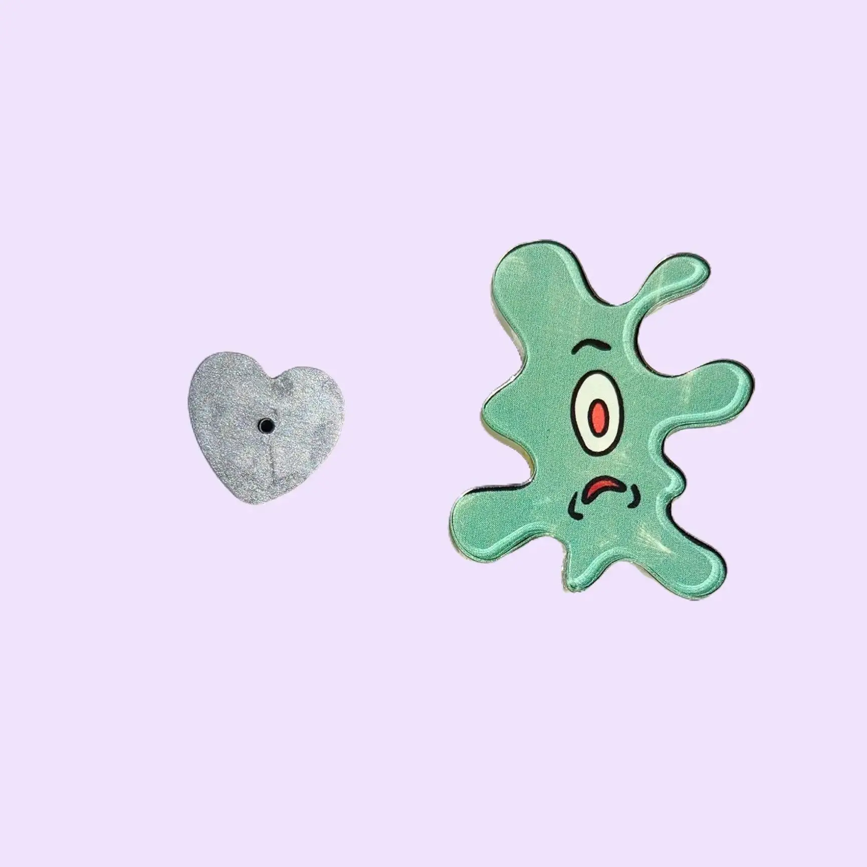 Acrylic Plankton Pin For Backpack Decoration | Funny Nostalgic Clothing Charm