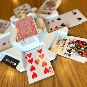 Kings in the Corner Game Board | 3D Printed Game Organizer