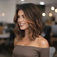 Dark Brown Mixed Chestnut