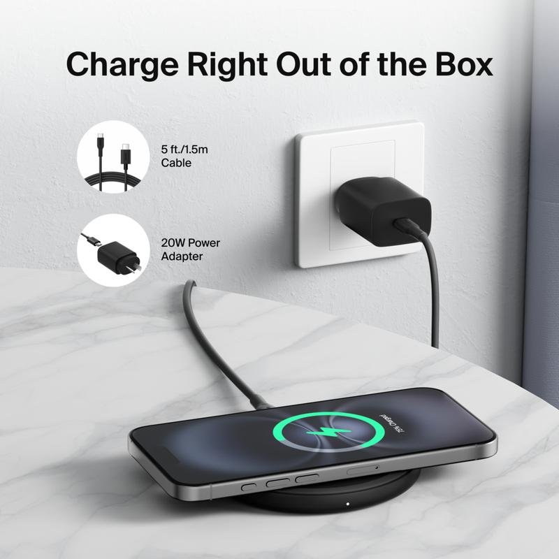 Belkin BoostCharge Wireless Charging Pad 15W Black