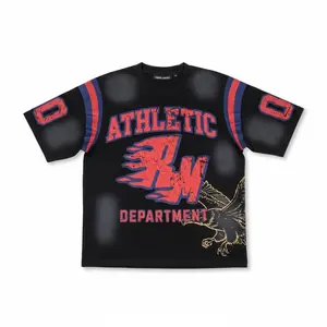 Rebel Minds 'Flaming RM' Jersey T-Shirt (Black) 610-11156