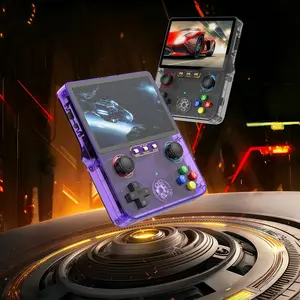 X6 Handheld Game Console, Rechargeable Portable Game Console with 11 Simulator & 3.5 Inch IPS Screen, Ideal Gift for Entry-level Players, Protective