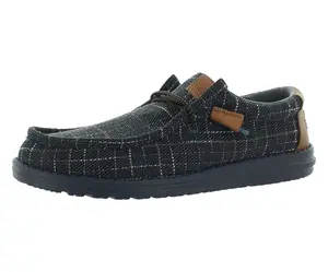 Hey Dude Wally Plaid Mens Shoes