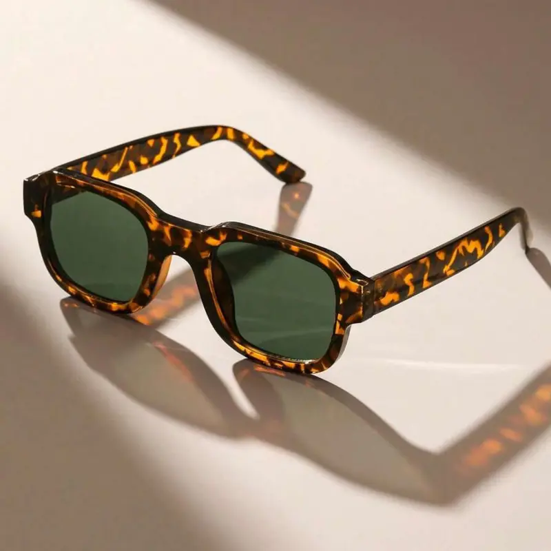 Vintage Tortoiseshell Pattern Sunglasses, Retro Fashionable Sunglasses, Stylish Sunglasses, Trendy Casual Sunglasses for Women for Everyday Use, Trendy Beach Eyewear, Summer Trendy Sunglasses